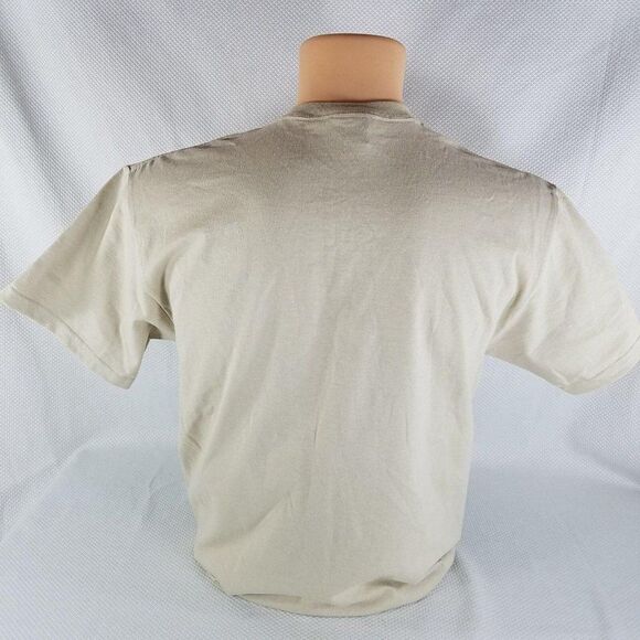 Tea Party Shirt Dont Tread On Me Political Tan Beige Tshirt M - Picture 5 of 6